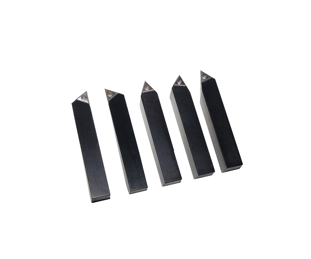 [031-501] Indexable Carbide Lathe Turning Tools, 5/16", 5 pc set
