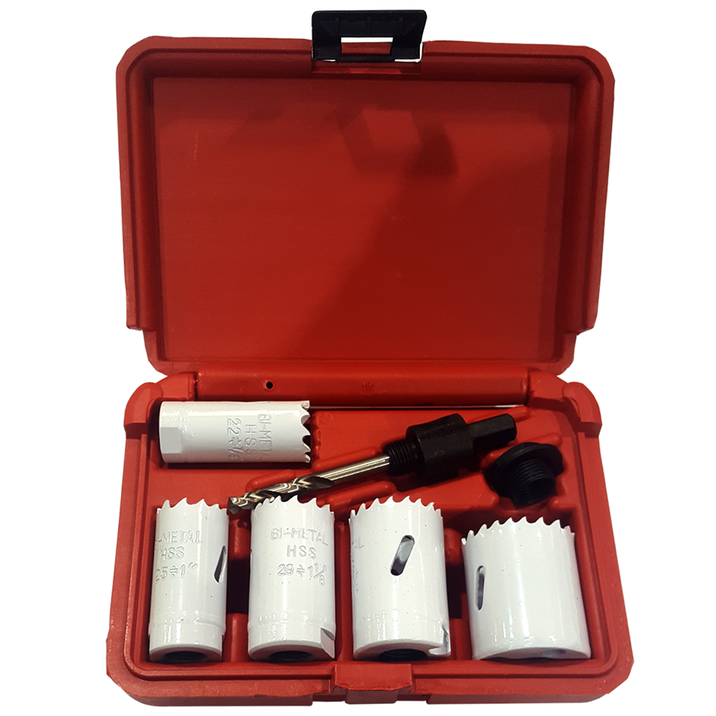 [073-600] Bi-Metal Holesaw Set, 7pc