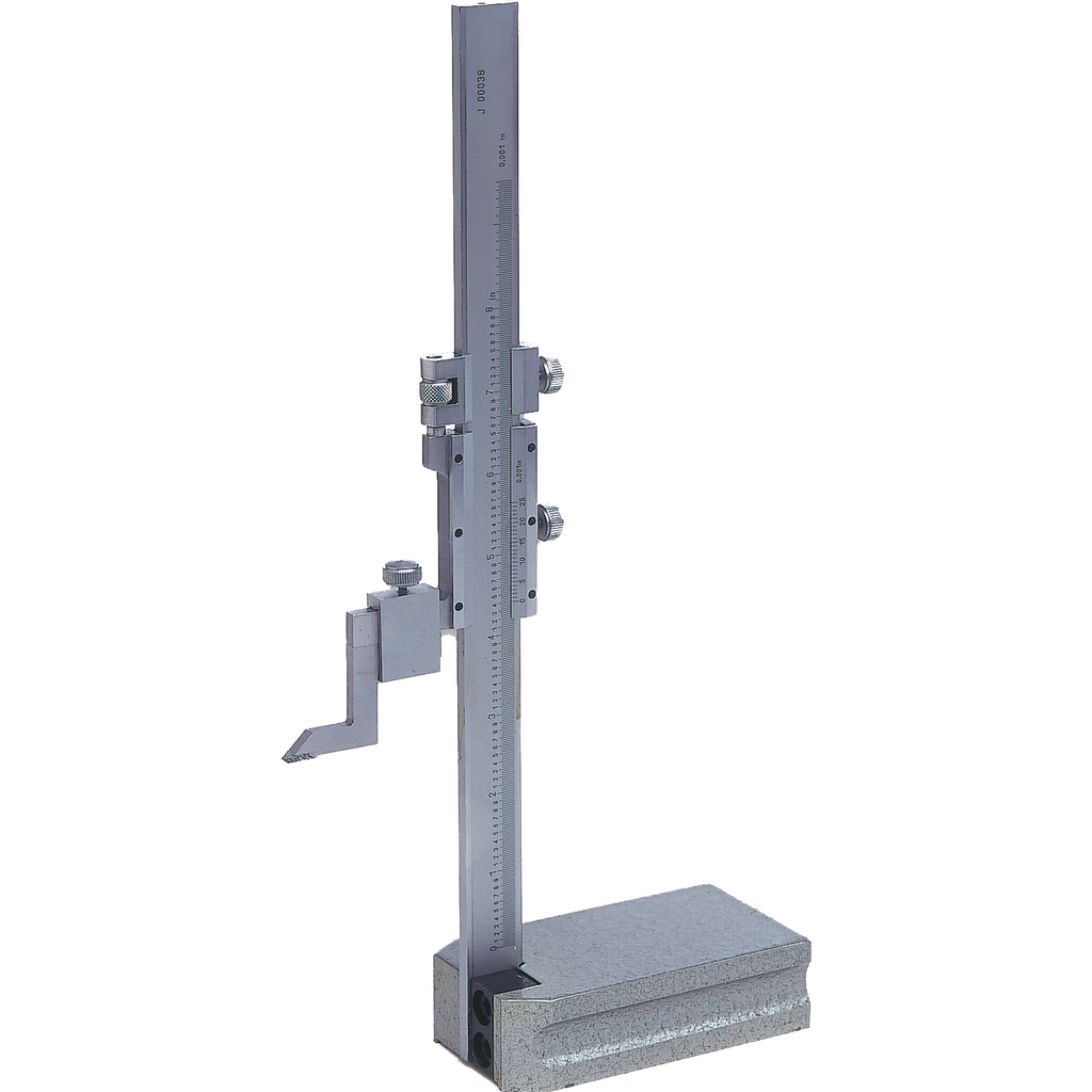 [081-502] VERNIER HEIGHT GAUGE, 0-500mm/20"