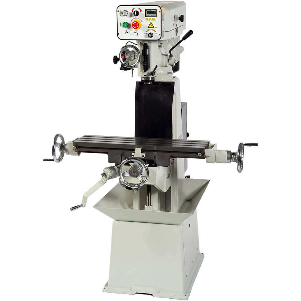 [MIL-830VS-R8] Chester 830VS Milling Machine, R8