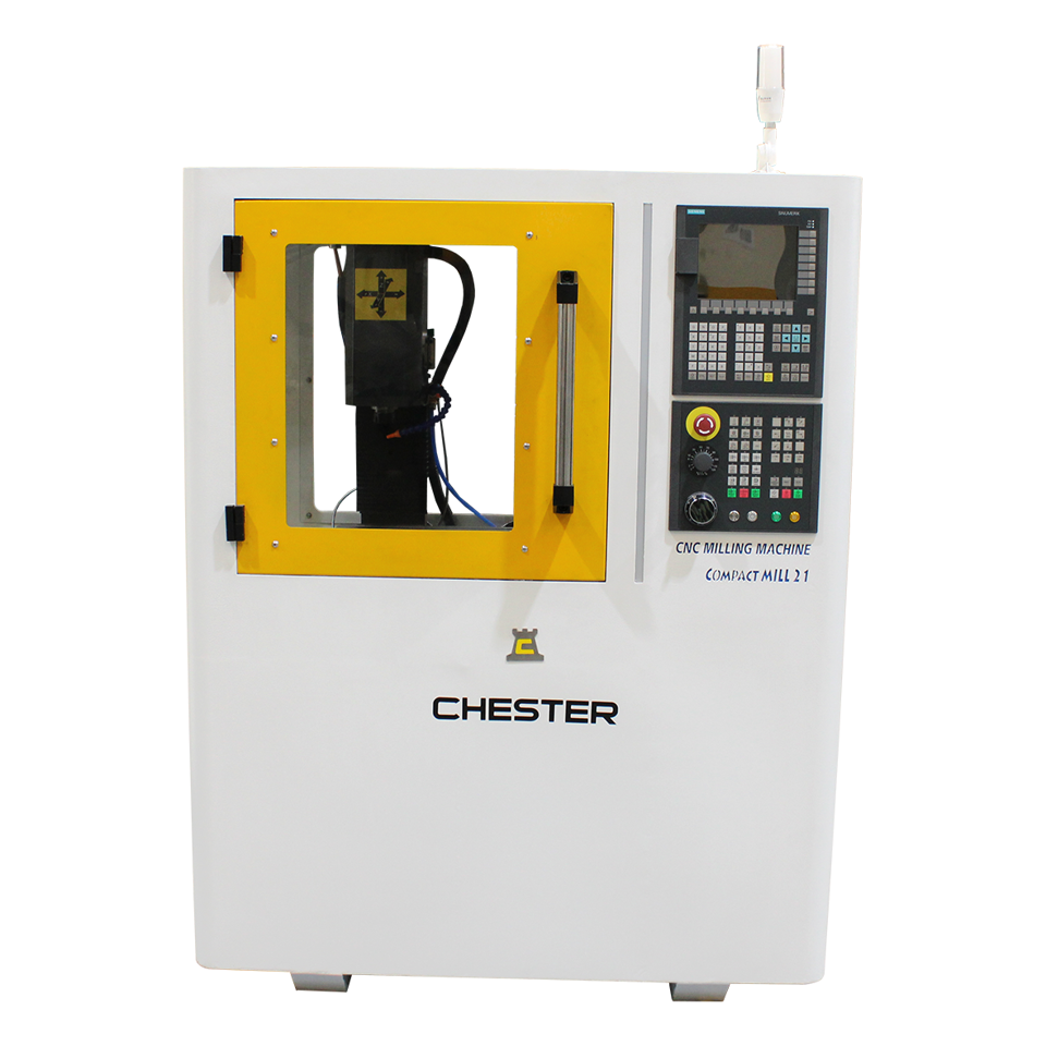 [MILL-CNC-COMP21] Chester Compact Mill 21, CNC Milling Machine With Accessories