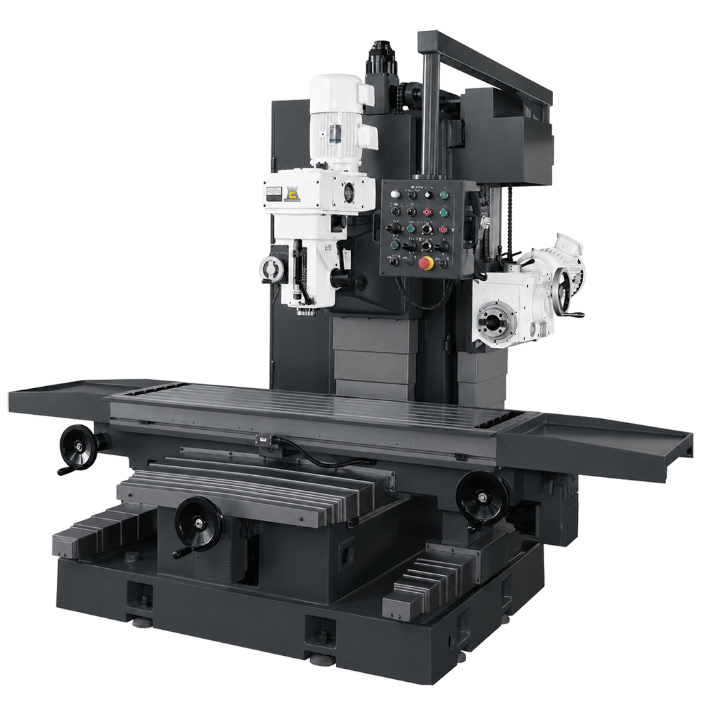 Chester Taurus Turret Mill Servo, Dual-Spindle Bed-Type Milling Machine