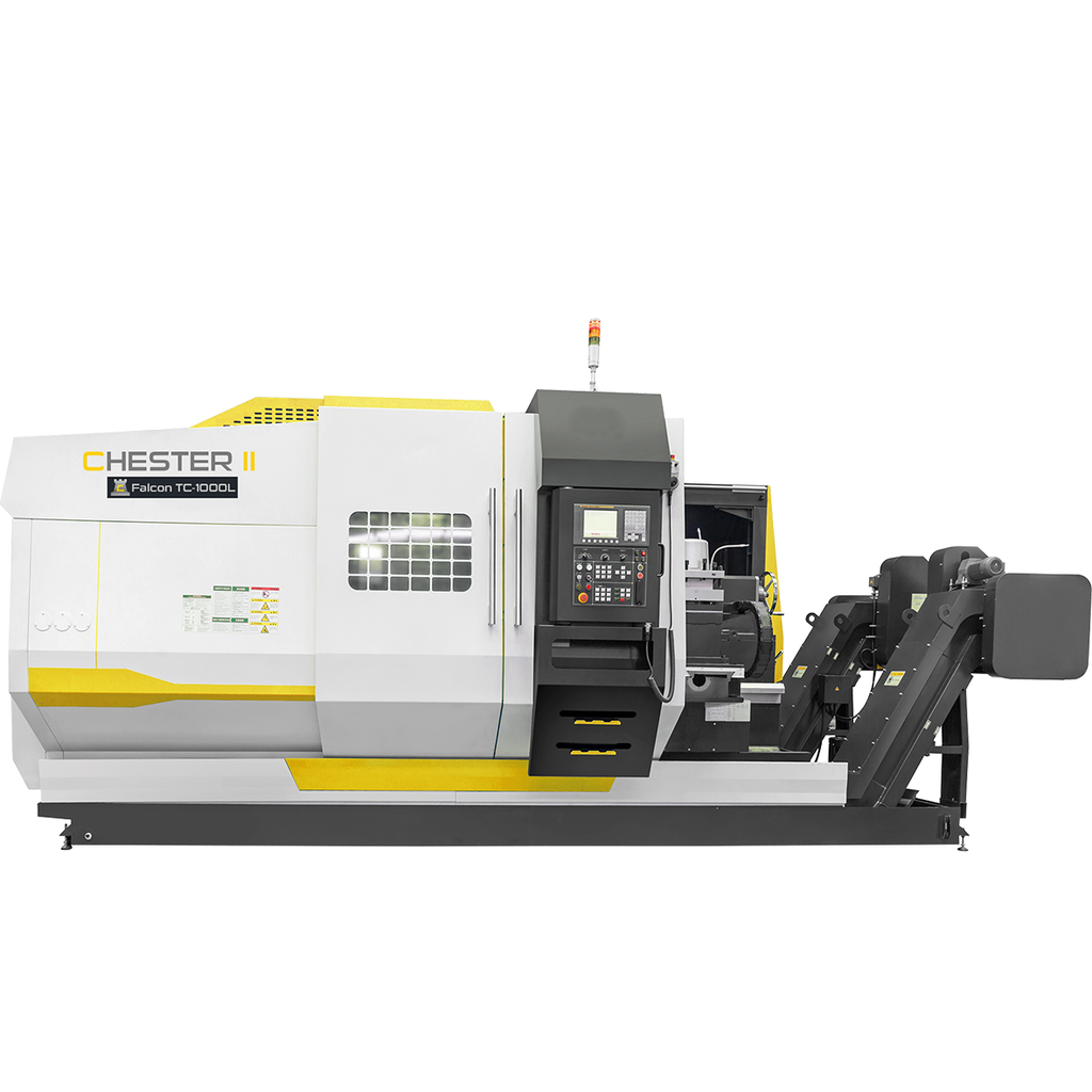[TC1250L CNC] Chester Falcon TC-1250L Flatbed Lathe