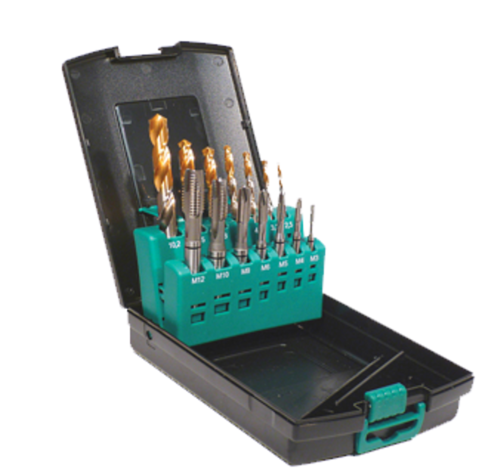 [077-237] Drill and Tap Set, Spiral Flute
