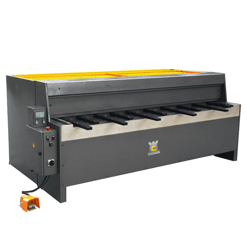 NC Electric Shearing Machine with Motorised Back Gauge & PLC Control, ES-4 x 2550NC