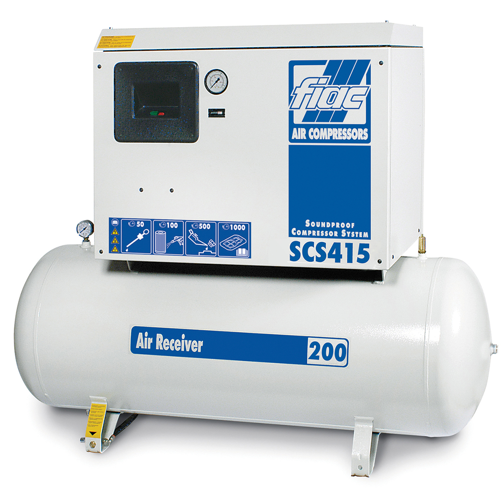 [COMP-WS-SCS-415] Wilkinson Star SCS 415/200 Oil Lubricated Low Noise Compressor