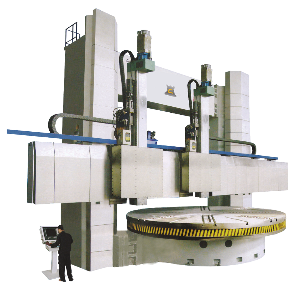 [BOR-VBD-CNC-4000] CHESTER VBD SERIES CNC DOUBLE COLUMN VERTICAL BORING MACHINE, VBD4000