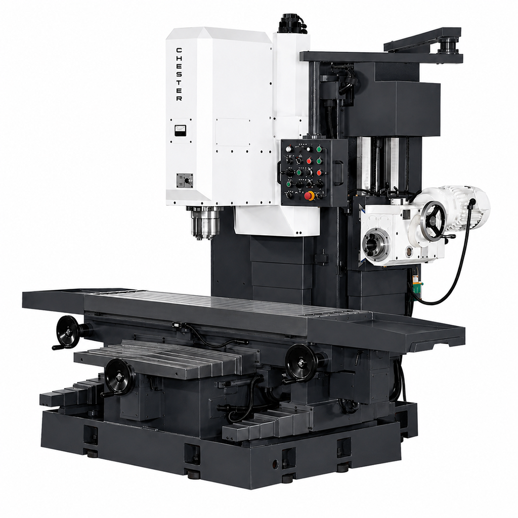 Chester Taurus Servo Dual-Spindle Bed-Type Milling Machine